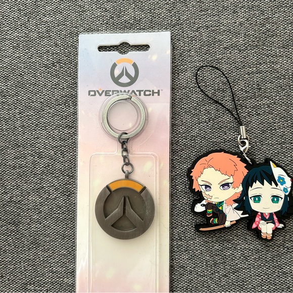 Overwatch and Demon Slayer Keychains - Picture 10 of 10